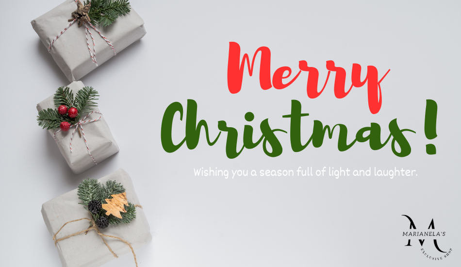 Merry Christmas e-Gift Card - Marianela's Exclusive Shop