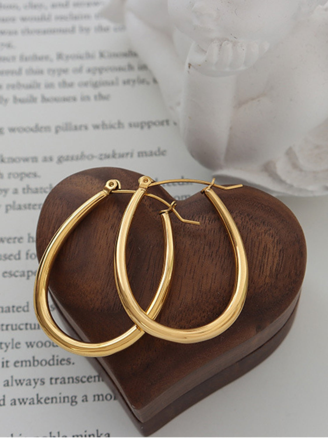 Golden Hoops Elegance Earrings - Marianela's Exclusive Shop