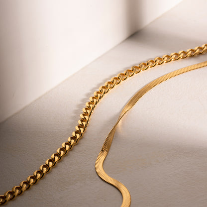 18K Gold-Plated Luxe Layer Necklace