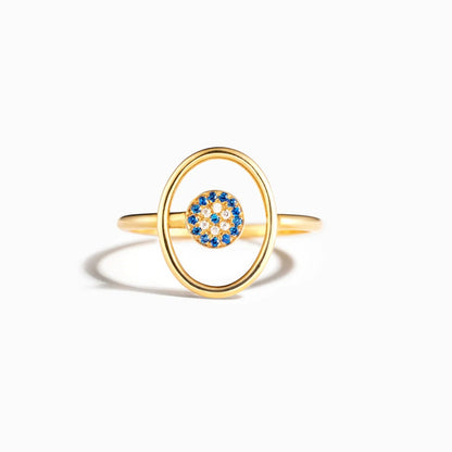 925 Sterling Silver Evil Eye Ring - Marianela's Exclusive Shop