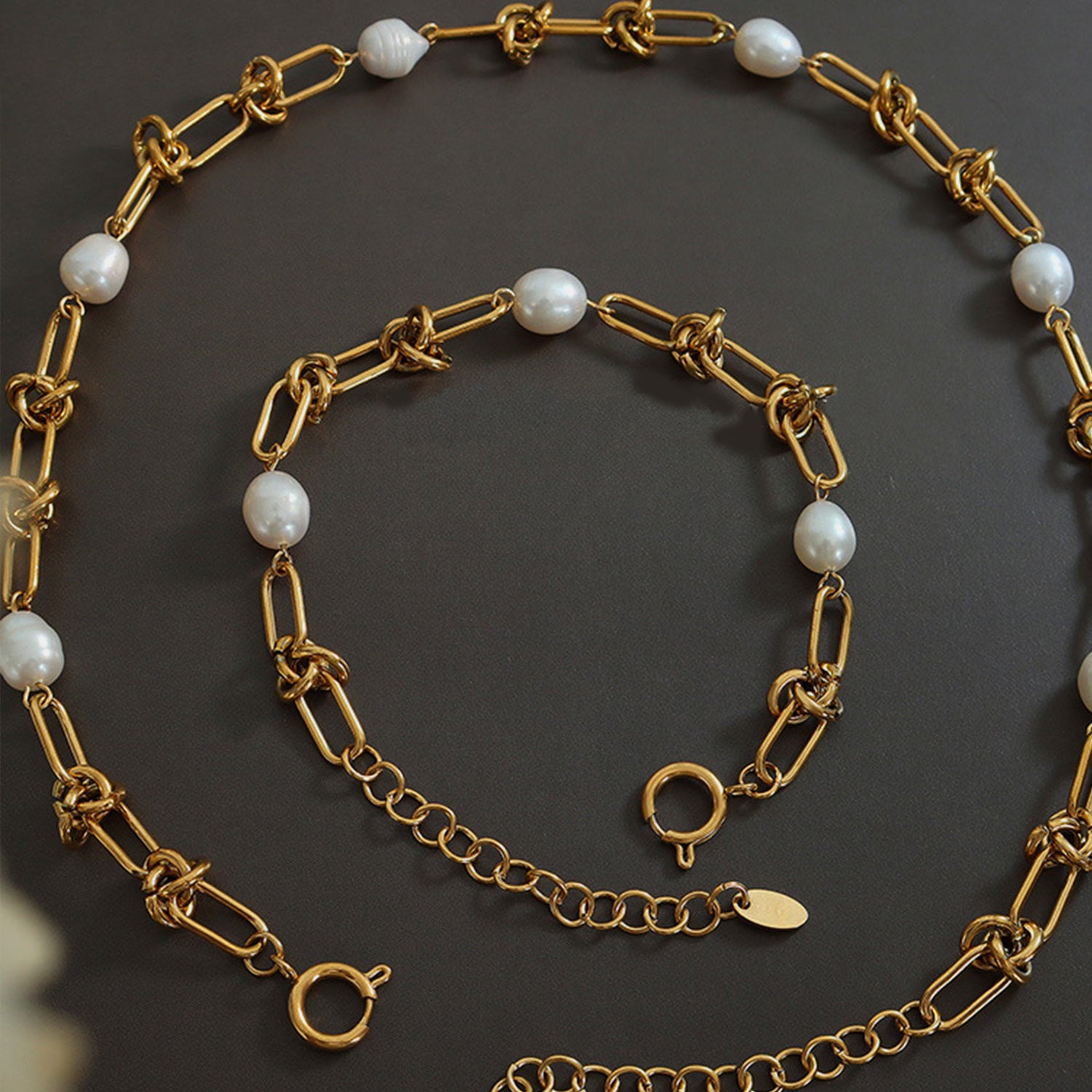 Freshwater Pearl Chain Necklace - Marianela's Exclusive Shop