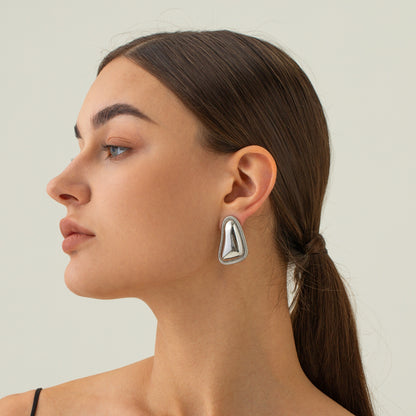 Stainless Steel Stud Earrings - Marianela's Exclusive Shop