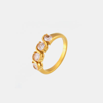 Timeless Zircon Ring - Marianela's Exclusive Shop