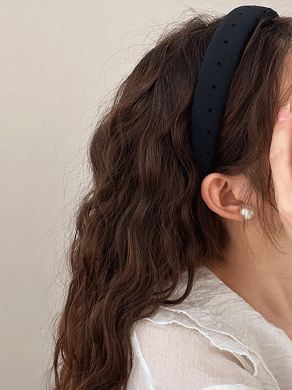 Polka Dot Wide Headband - Marianela's Exclusive Shop