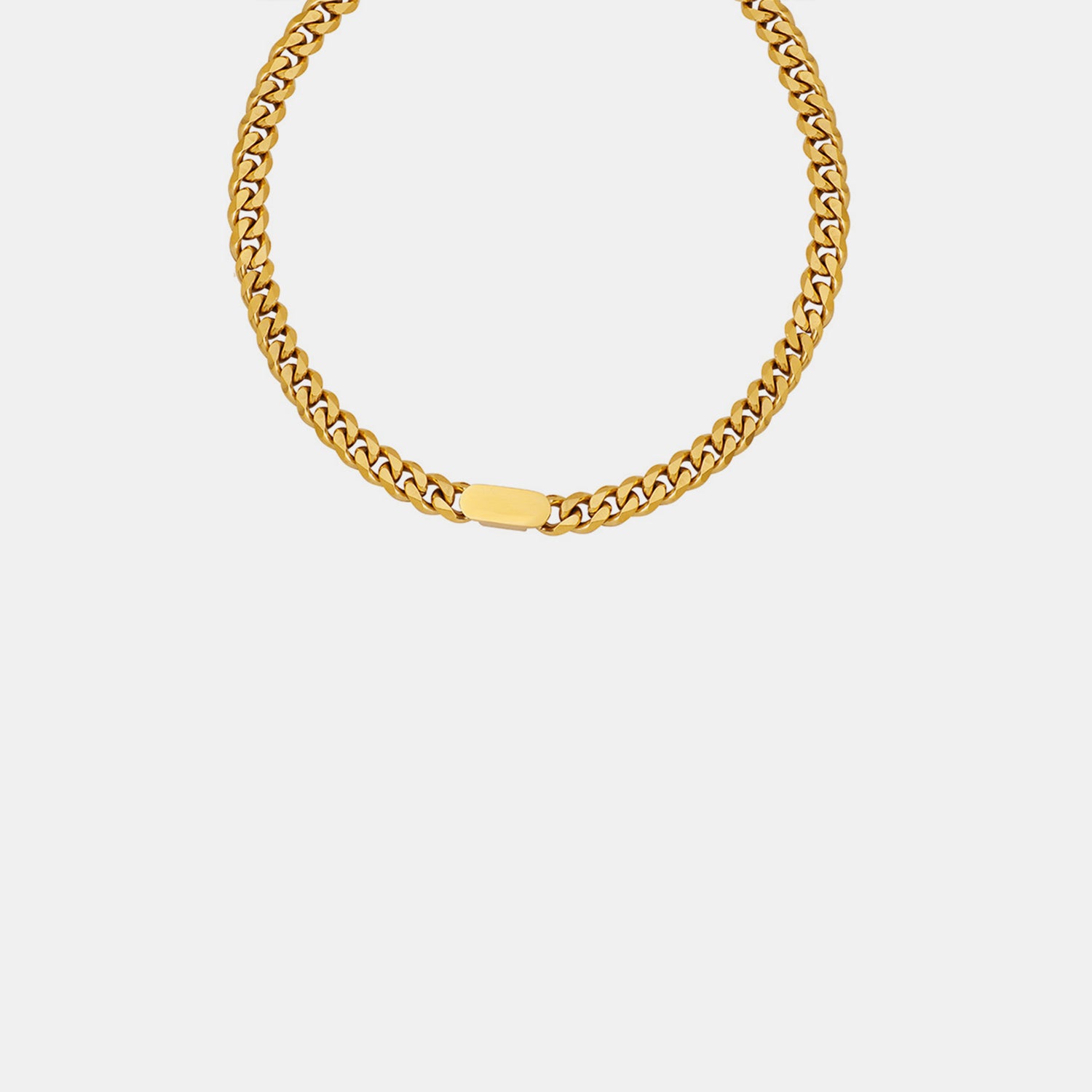 Cuban Luxe Gold Bar Necklace - Marianela's Exclusive Shop