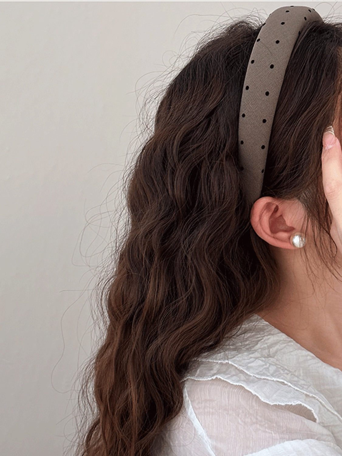 Polka Dot Wide Headband - Marianela's Exclusive Shop