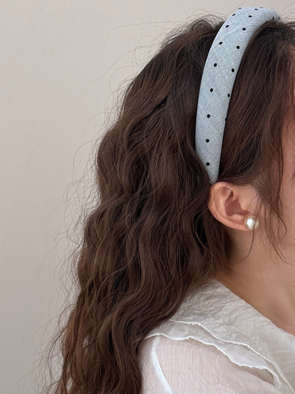 Polka Dot Wide Headband - Marianela's Exclusive Shop