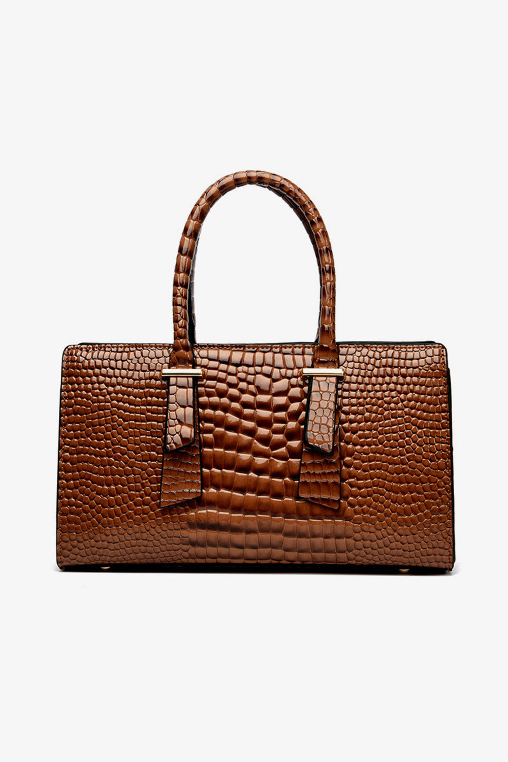 Textured PU Leather Handbag - Marianela's Exclusive Shop