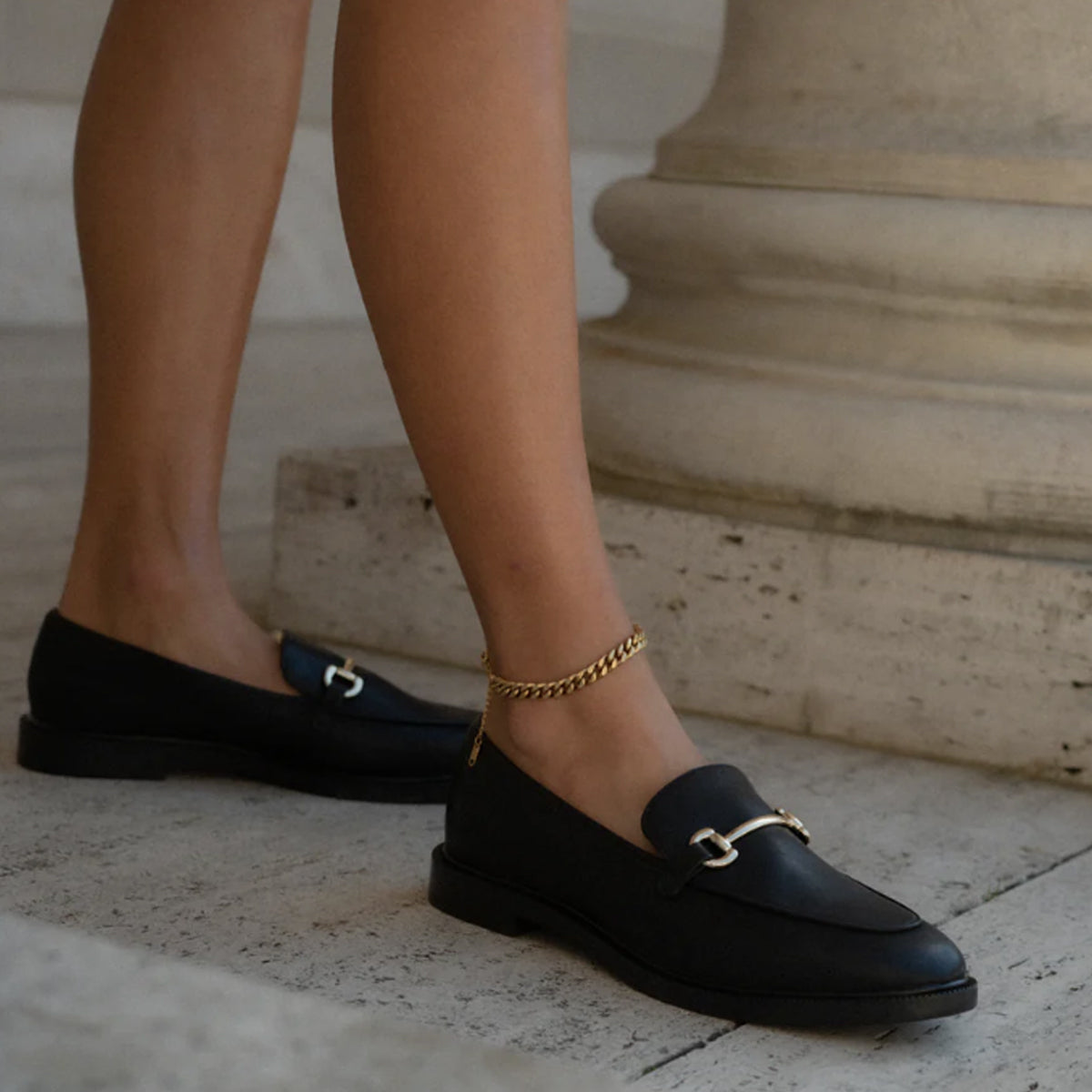 Curb Chain Gold Anklet - Marianela's Exclusive Shop